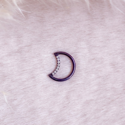 Sparkly Hecate Moon Daith