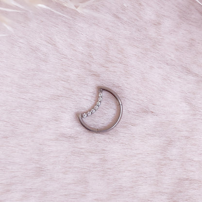 Sparkly Hecate Moon Daith