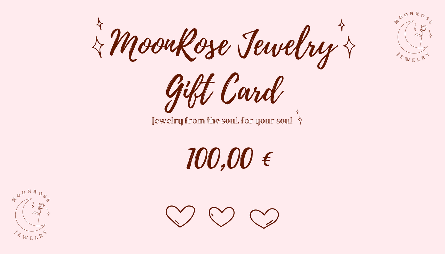 MoonRose Jewelry Gift Card 🌙🌹✨