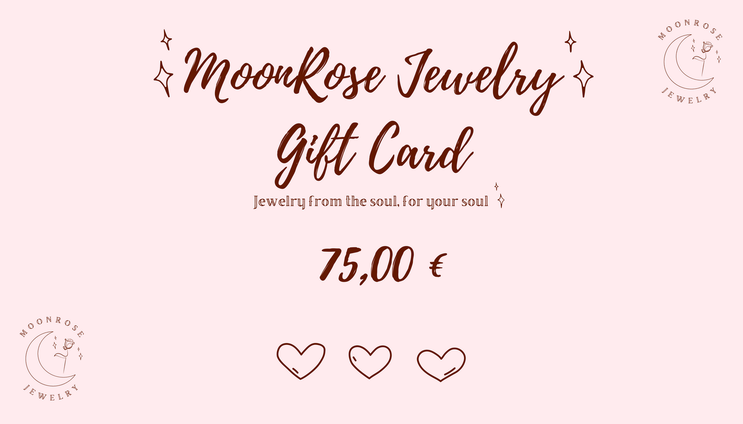 MoonRose Jewelry Gift Card 🌙🌹✨