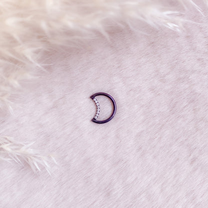 Sparkly Hecate Moon Daith