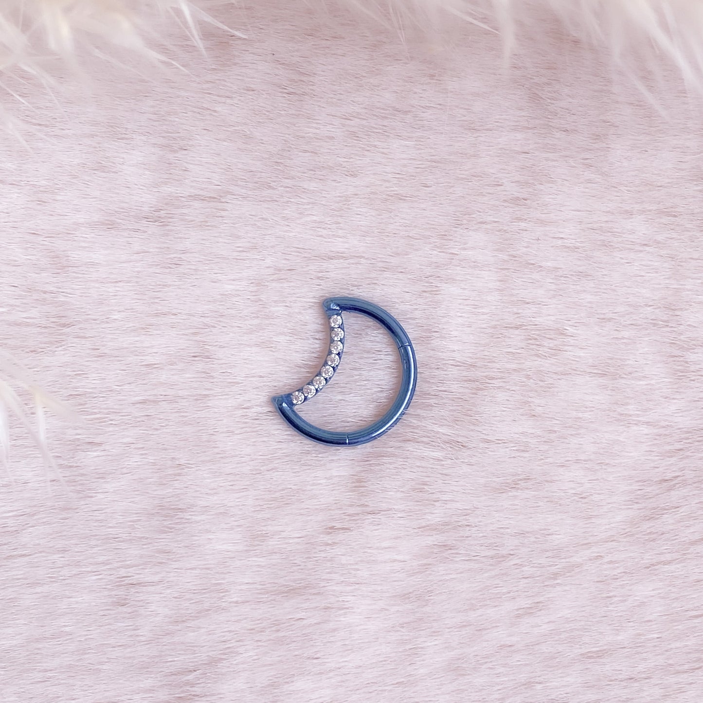 Sparkly Hecate Moon Daith