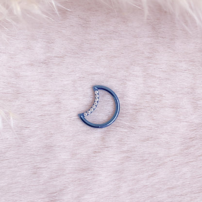 Sparkly Hecate Moon Daith