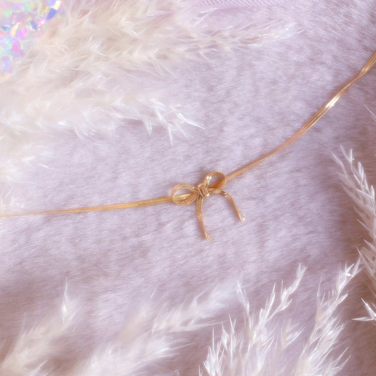 Dainty Bow Choker