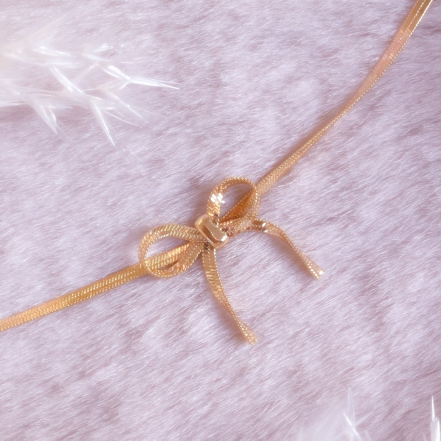 Dainty Bow Choker