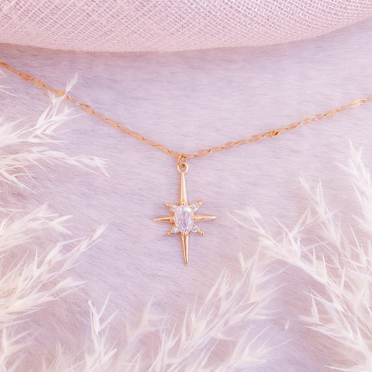 Big North Star Necklace