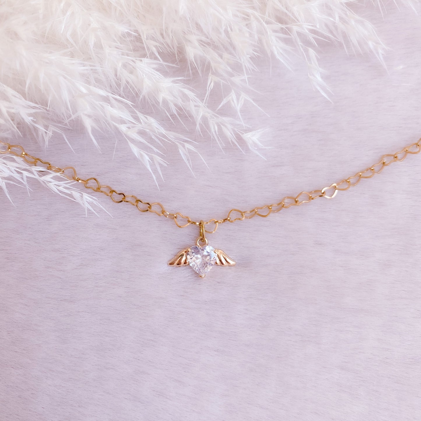 Winged Love Necklace