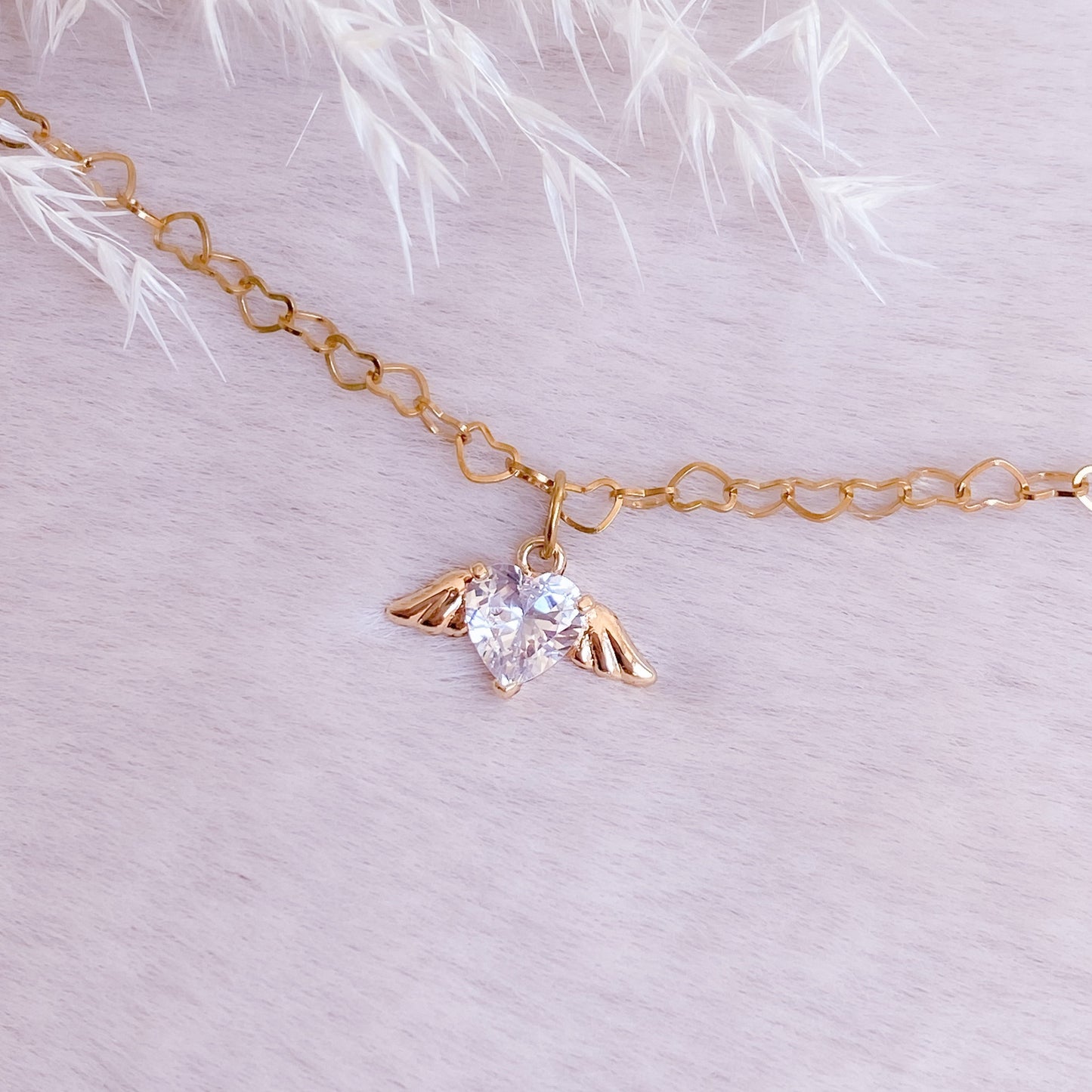 Winged Love Necklace