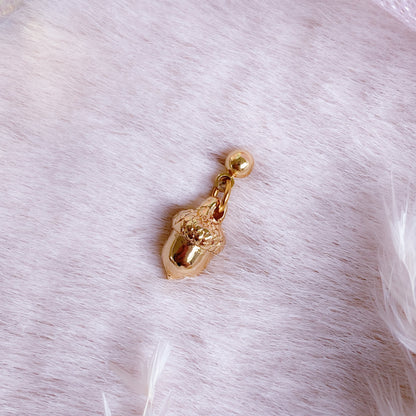 Cute Acorn Ear Pin