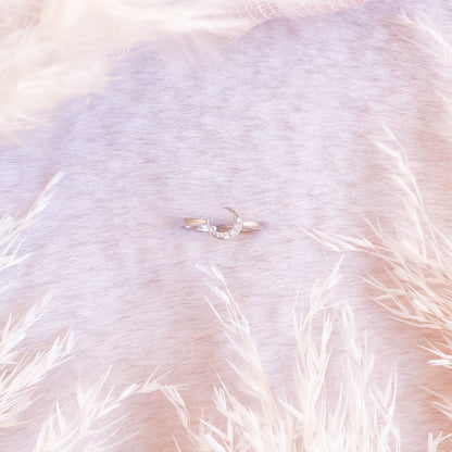 Ethereal Moon Ring