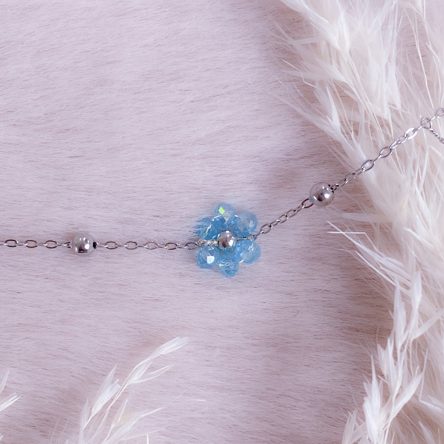 Bright Flowers Anklet