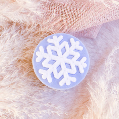 Snowflake Velvet Jewelry Box