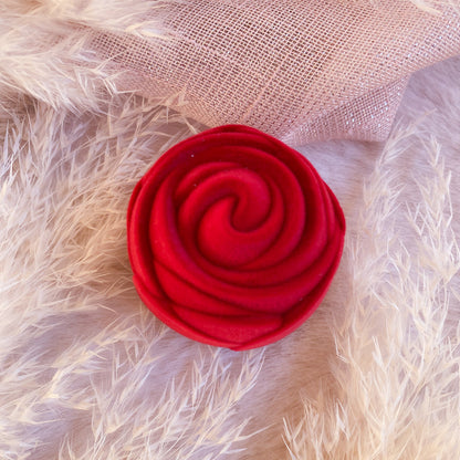 Rose Velvet Jewelry Box