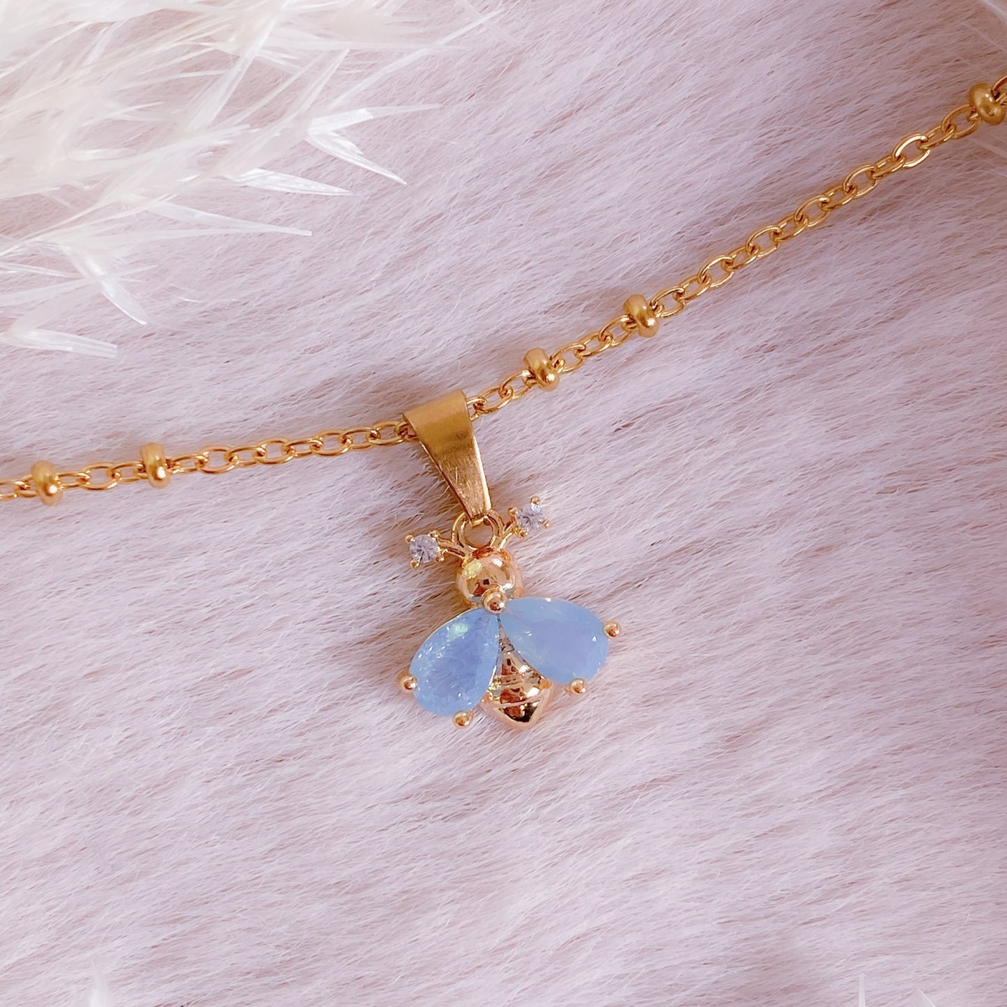 Blissful Bee Necklace