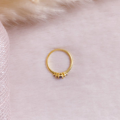 Precious Teardrop Ring