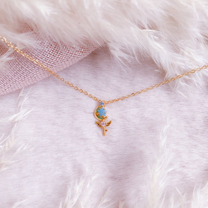 Moon Scepter Necklace