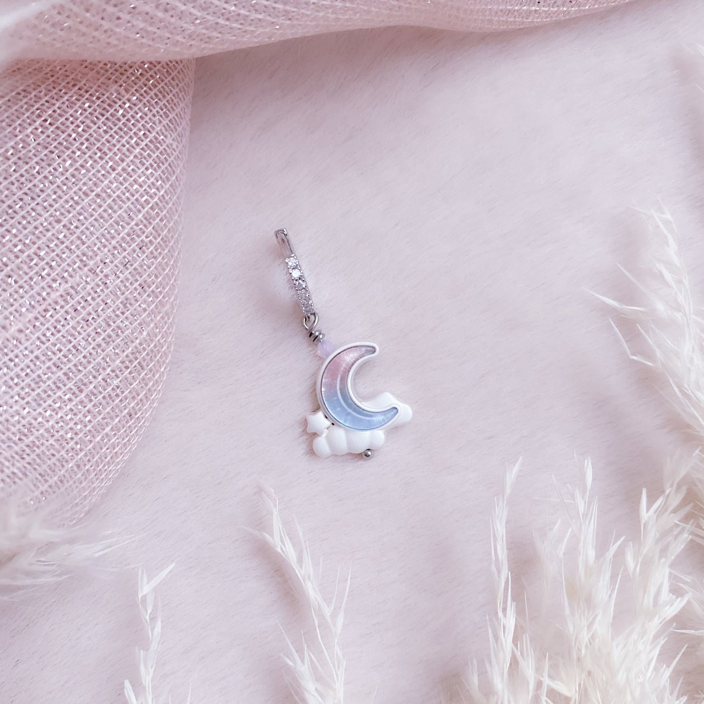 Dreamy Pastel Moon Hoop