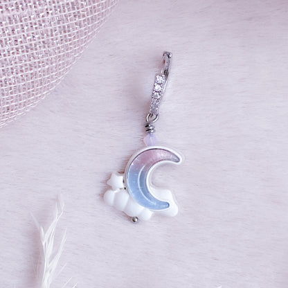 Dreamy Pastel Moon Hoop