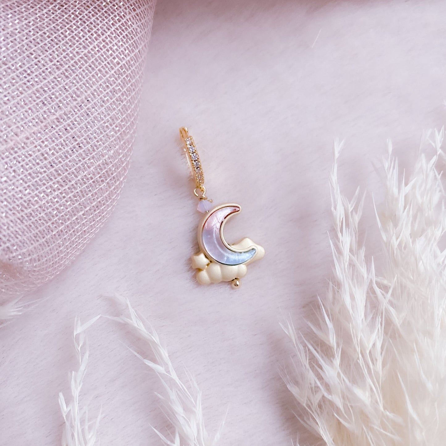 Dreamy Pastel Moon Hoop