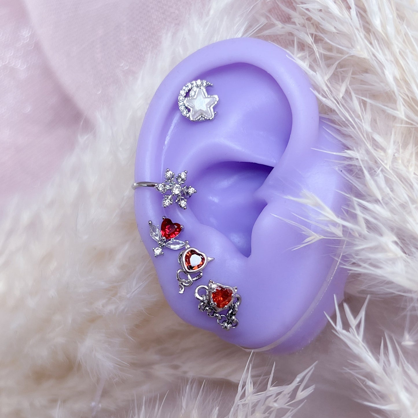 Snowflake Earcuff