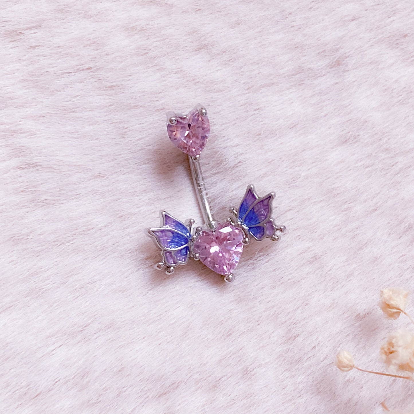 Fairy Wings Belly Button Bar