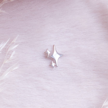 Multi Sparkle Stud Earring