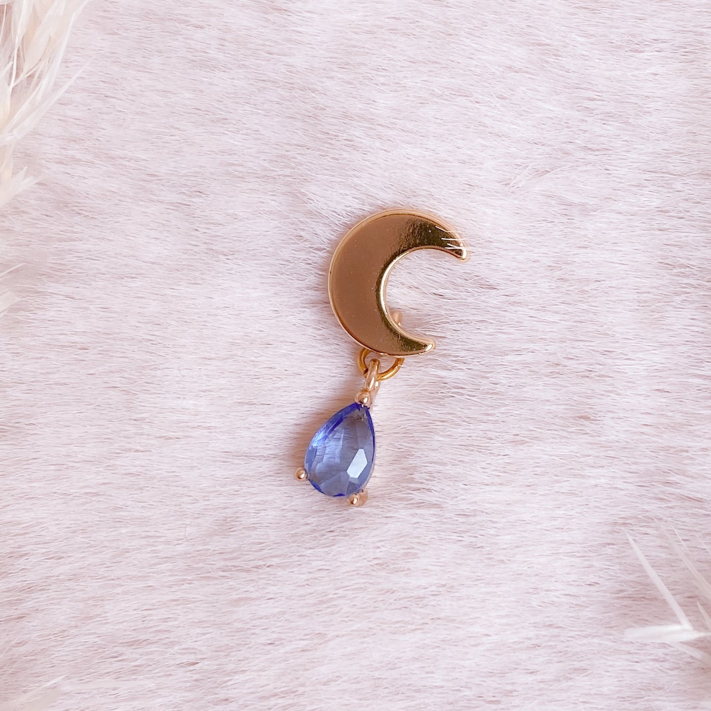 Blue Moon Earring