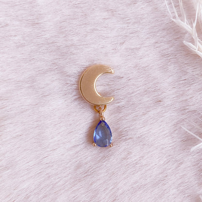 Blue Moon Earring