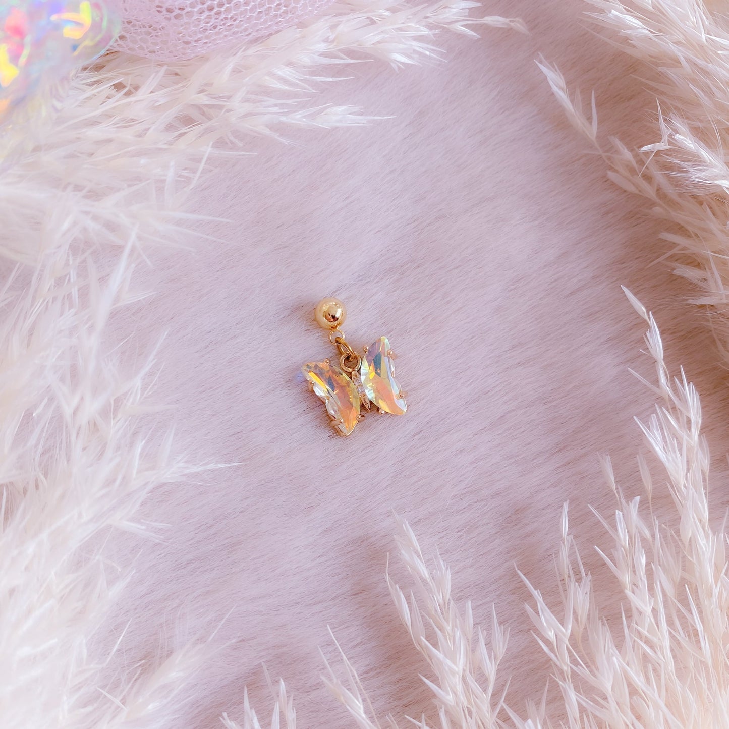 Tiny Butterfly Ear Pin