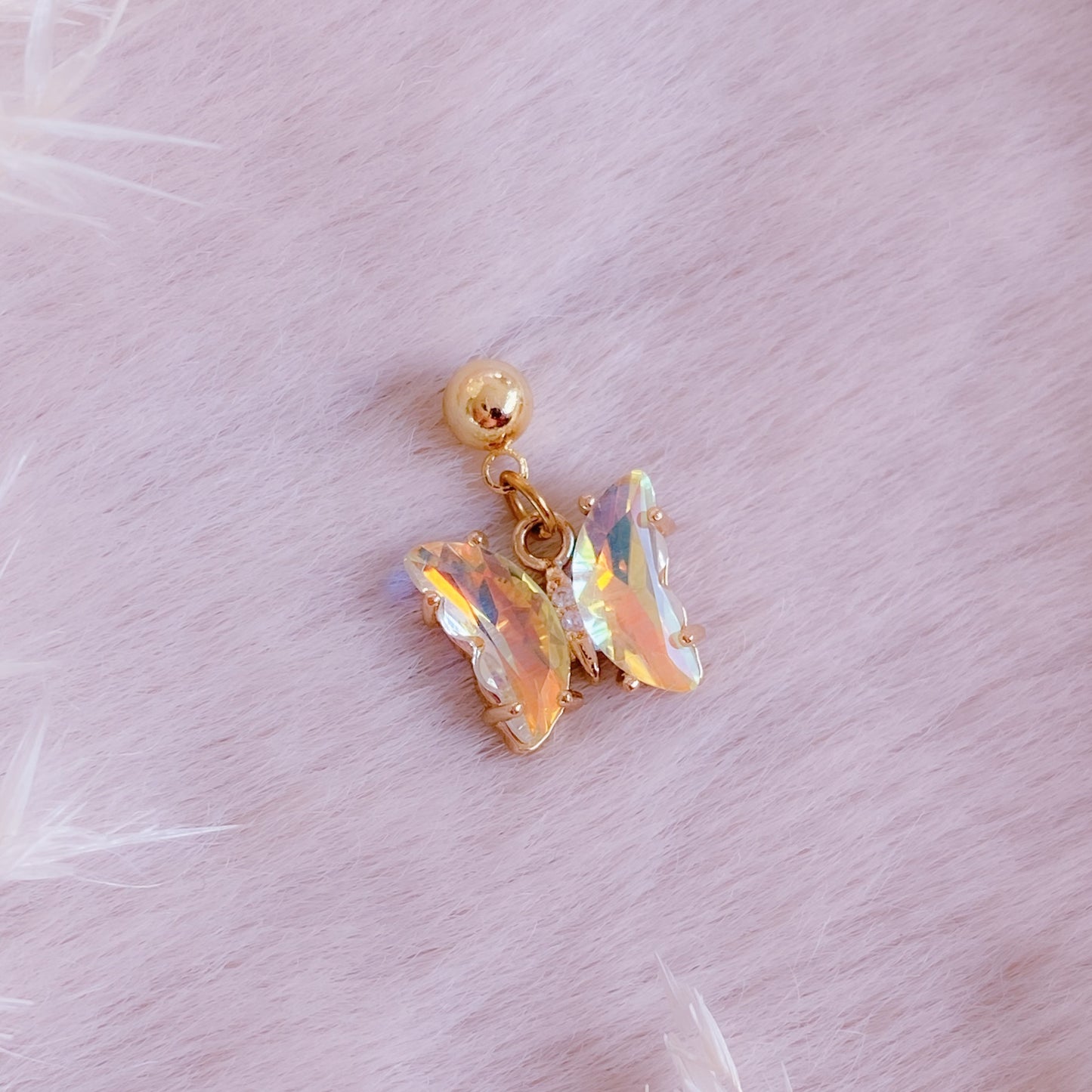 Tiny Butterfly Ear Pin