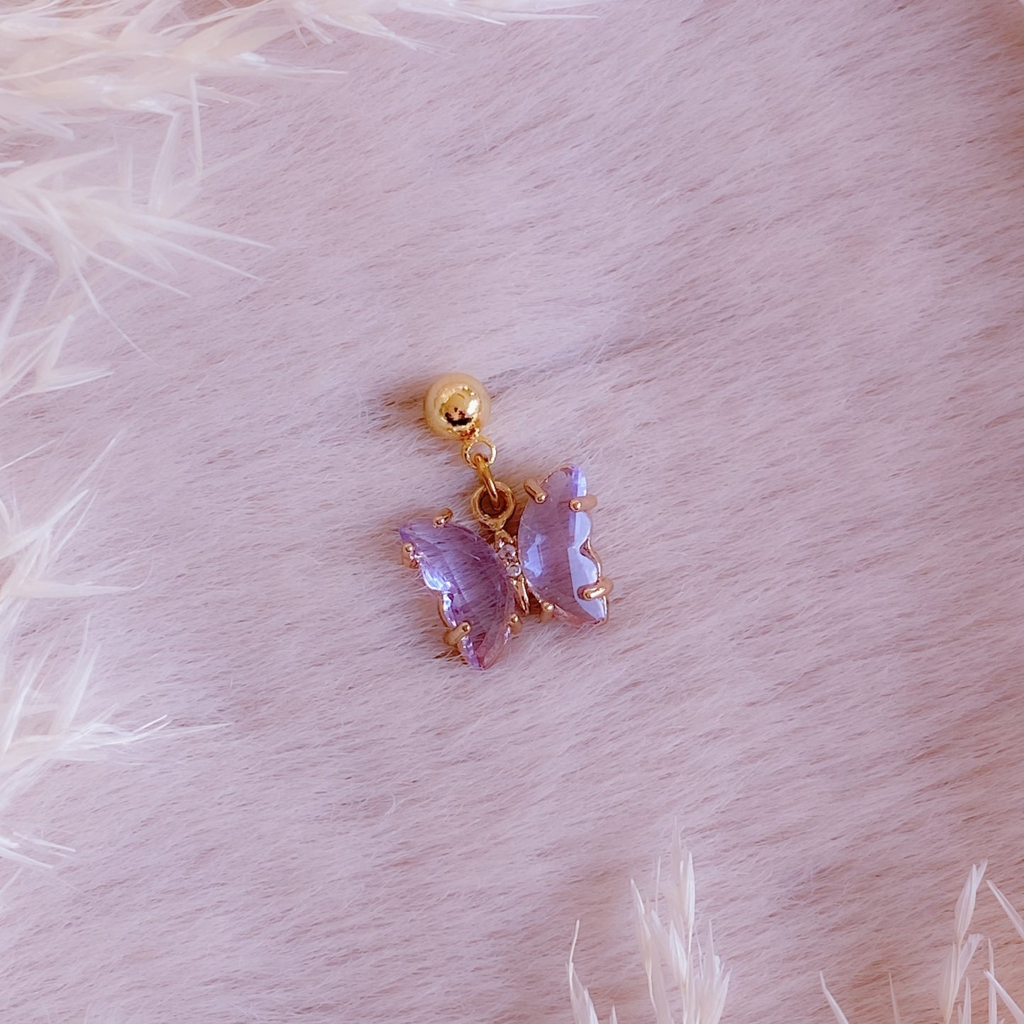 Tiny Butterfly Ear Pin