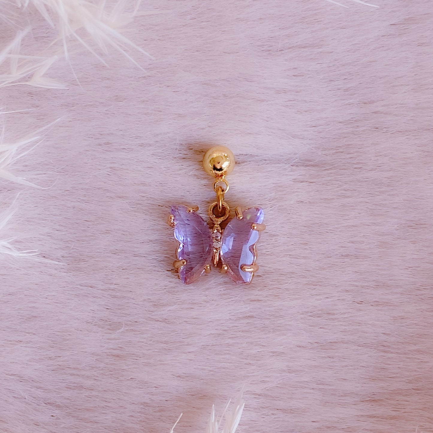 Tiny Butterfly Ear Pin