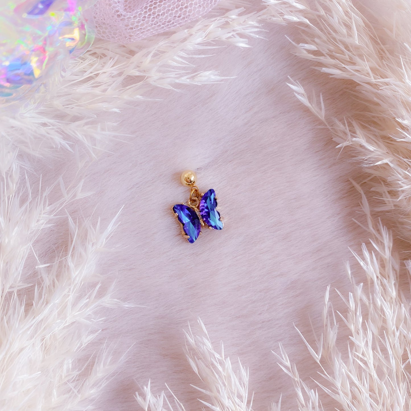 Tiny Butterfly Ear Pin