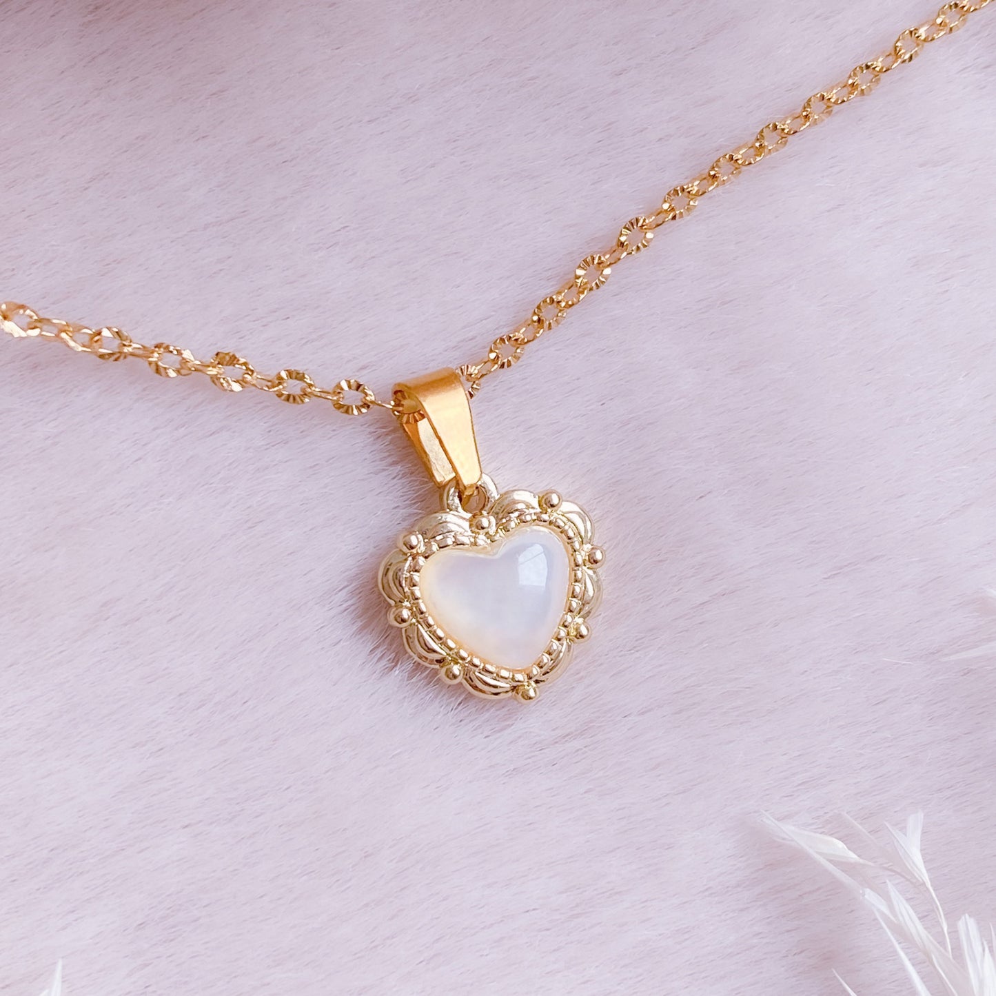 Heart Of Gold Necklace