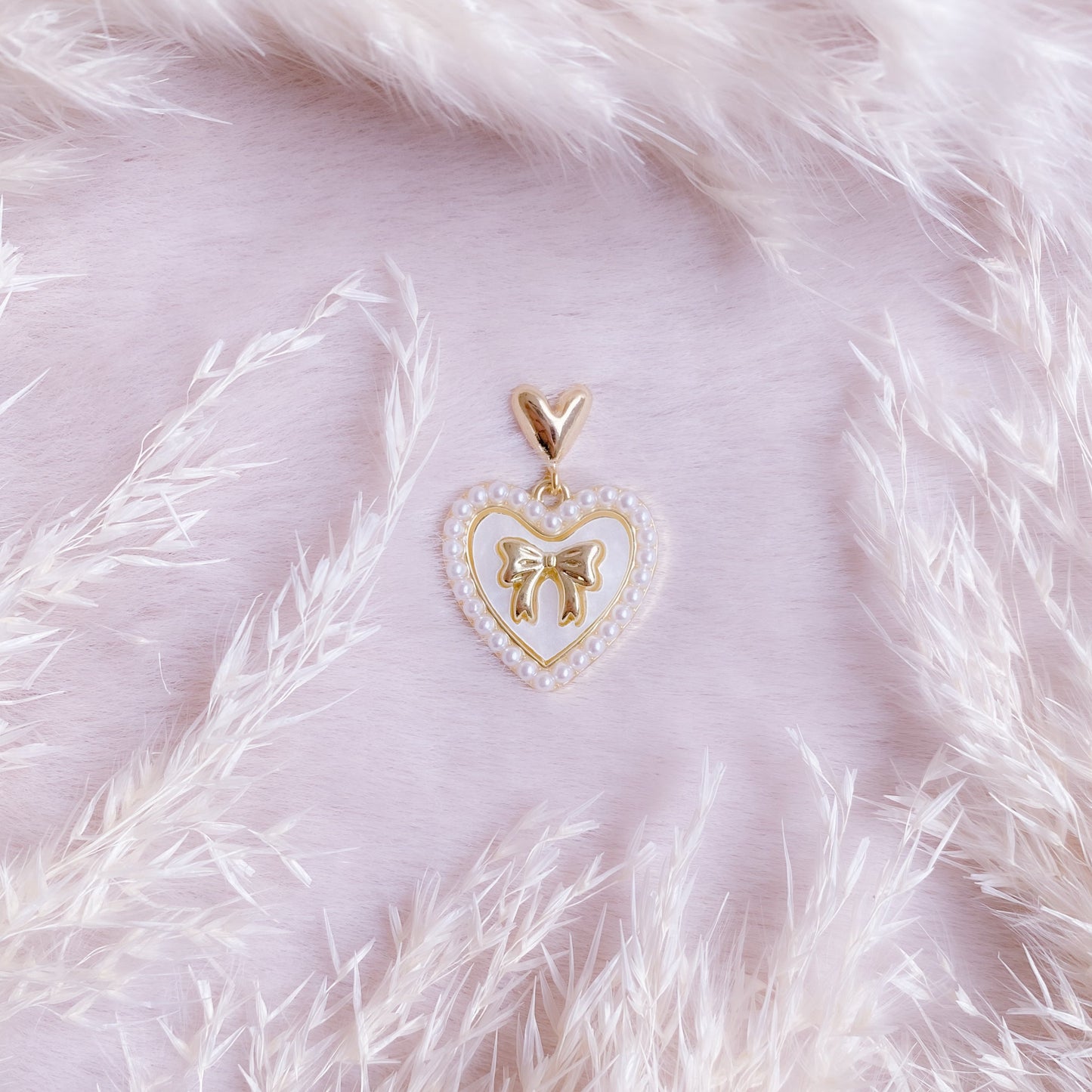 Coquette Heart Earring