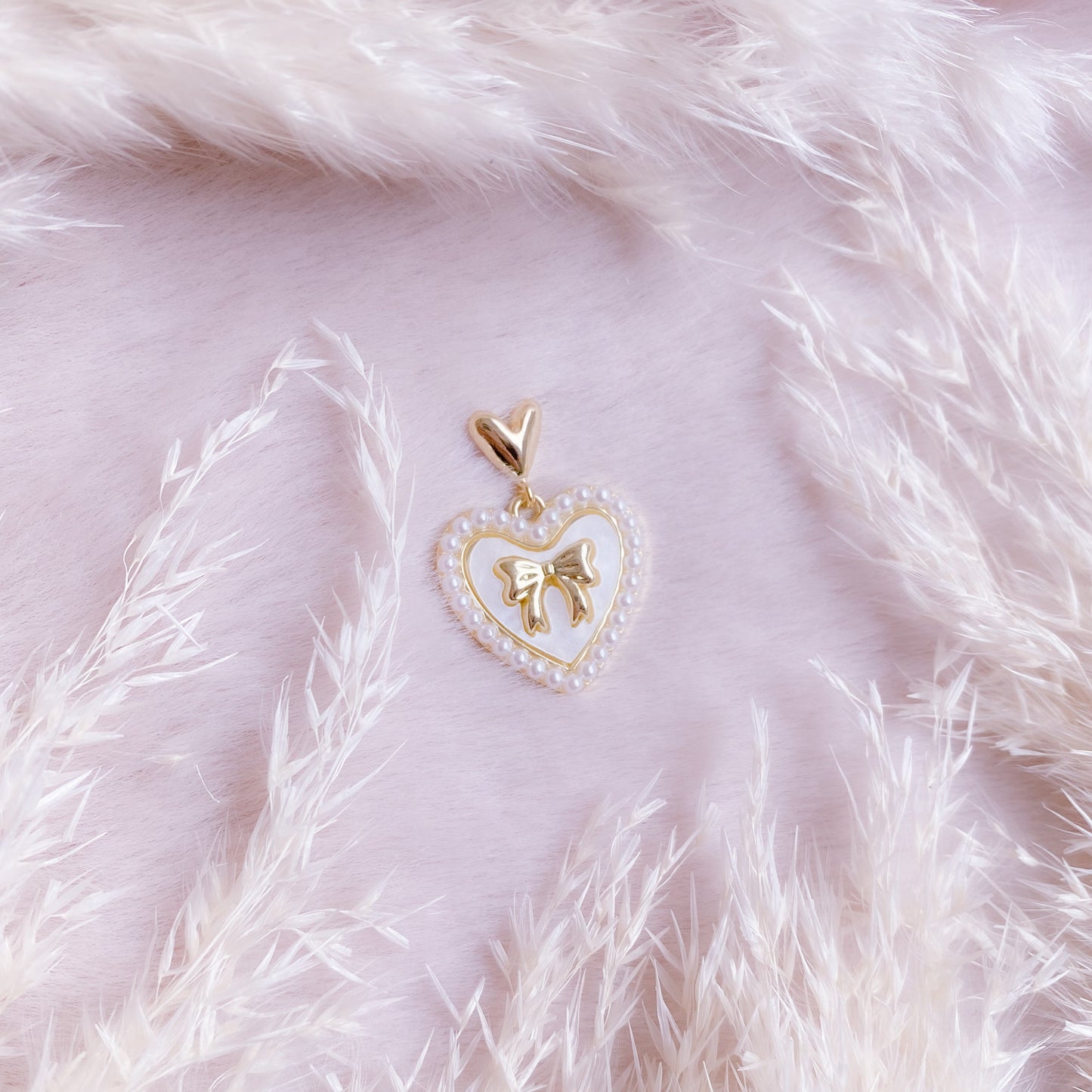 Coquette Heart Earring