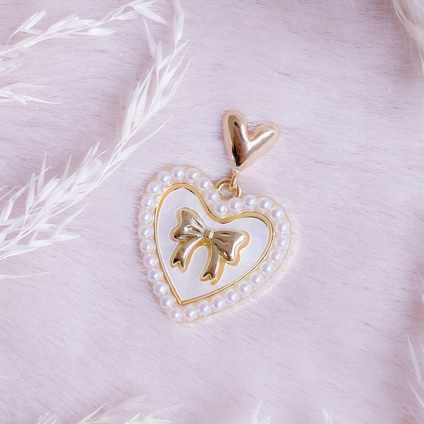 Coquette Heart Earring