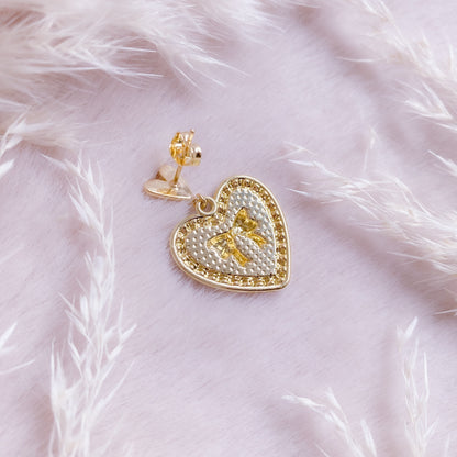 Coquette Heart Earring