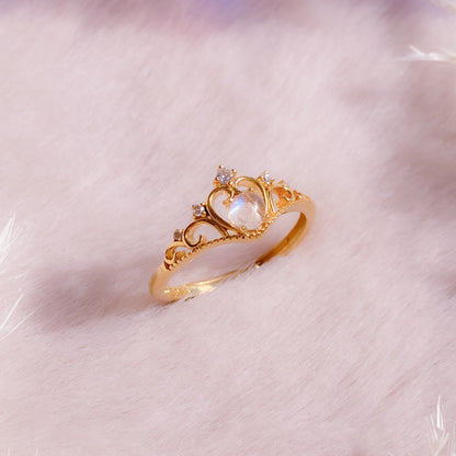 Ethereal Moon Princess Ring