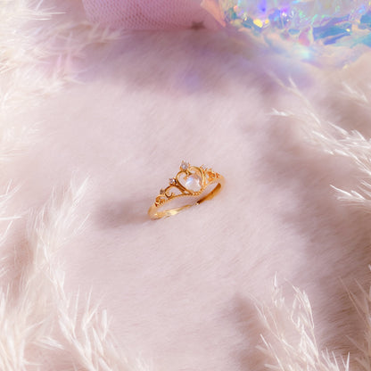 Ethereal Moon Princess Ring