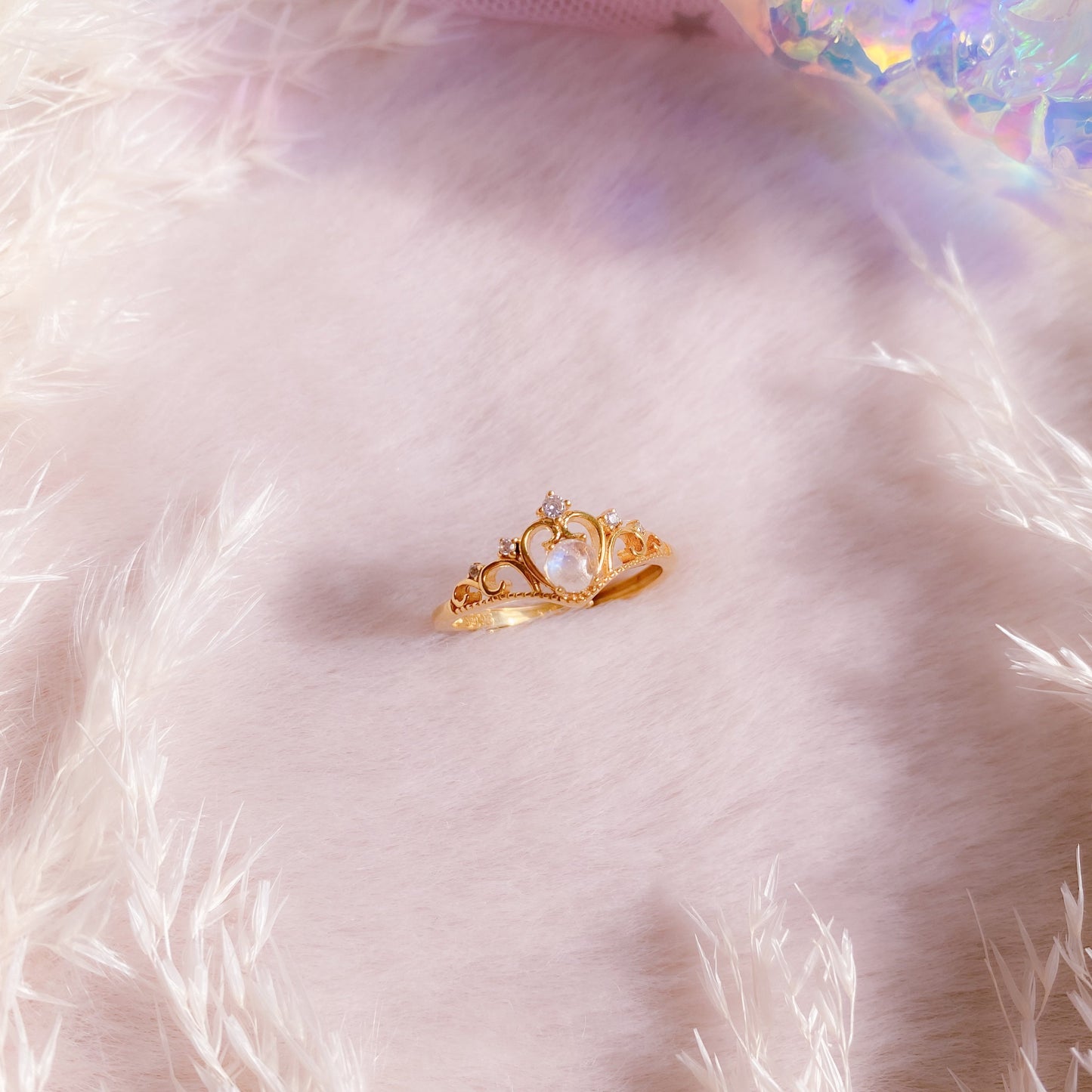 Ethereal Moon Princess Ring