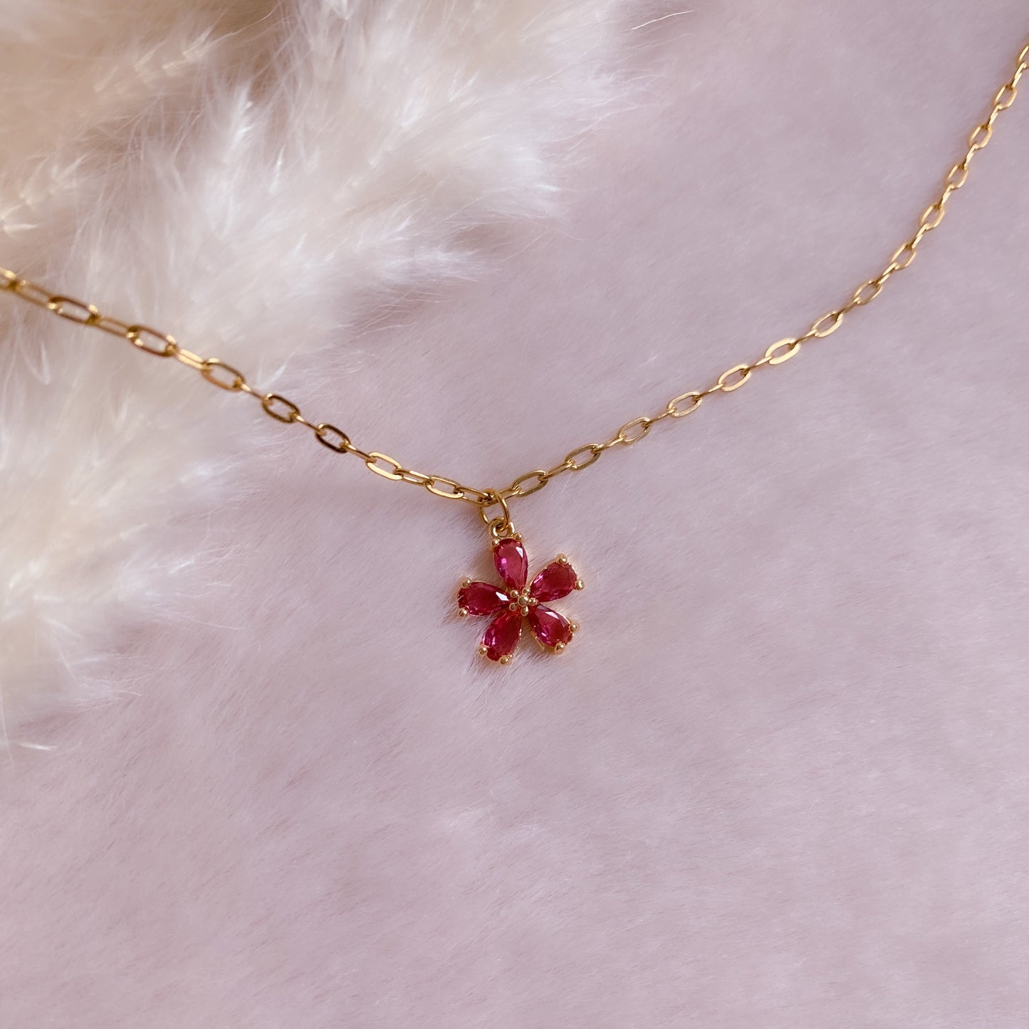 Spring Sakura Necklace