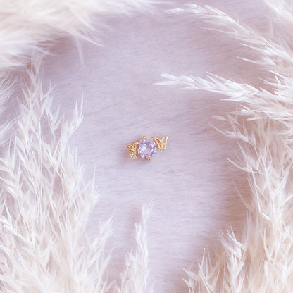 Butterfly Stud Earring