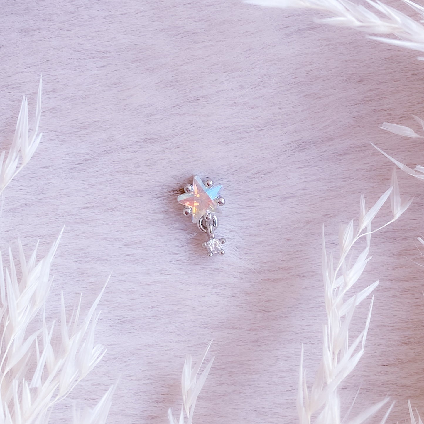 Aurora Star Stud Earring