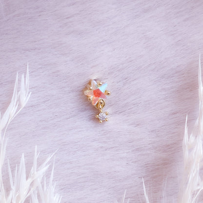 Aurora Star Stud Earring