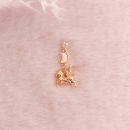 Moon Pegasus Earring