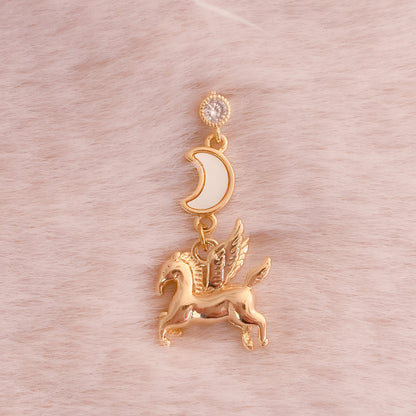 Orecchino Moon Pegasus