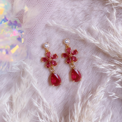 Spring Sakura Drop Earring