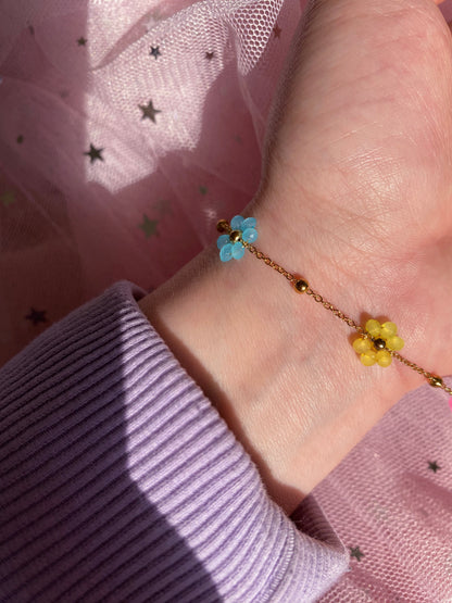 Bright Flowers Bracelet