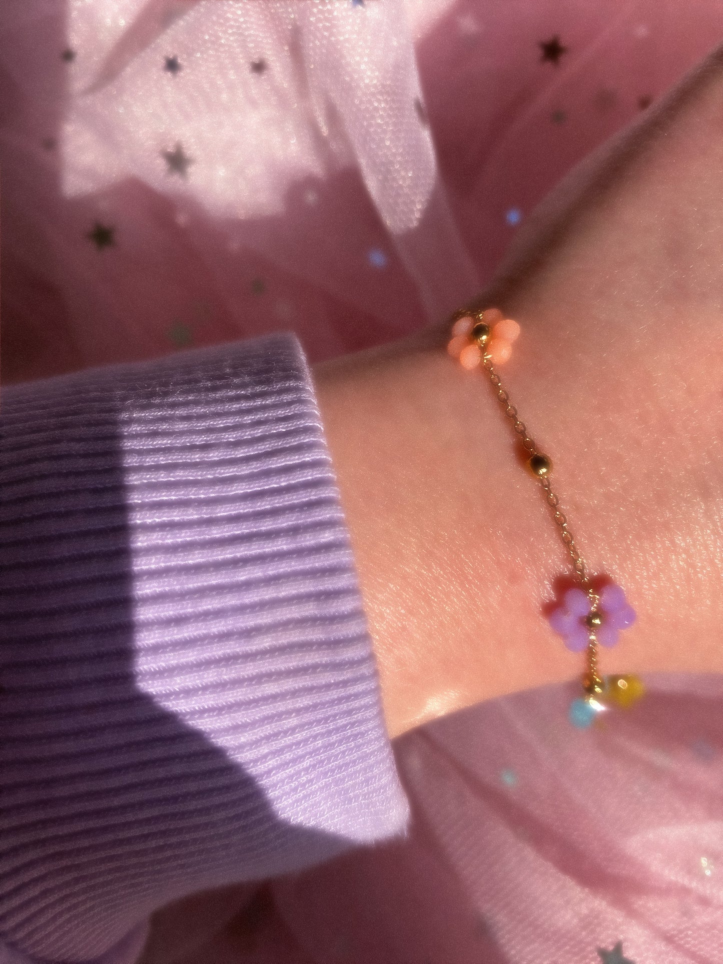 Bright Flowers Bracelet